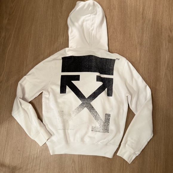 Off-White Other - Off-White White Degrade Arrows Hoodie